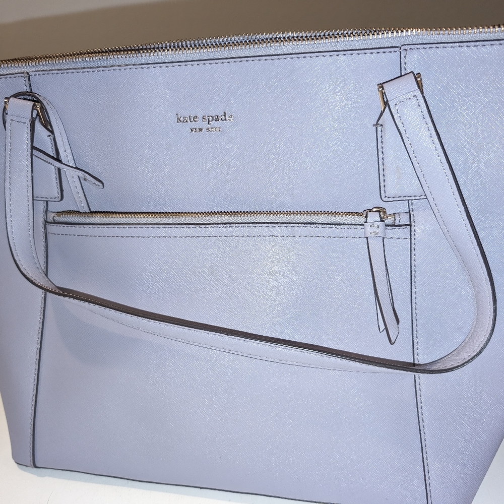 Lilac Kate Spade Zip tote